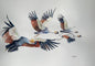 Flight Symphony ( Grey Crowned Cranes)